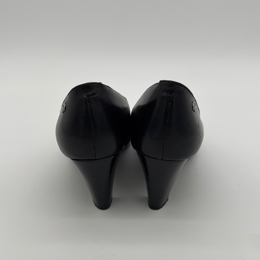 Etienne Aigner Black Heels Classic Professional Design Size 6 - Picture 4 of 9